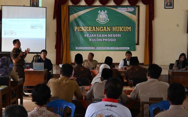 Cegah Korupsi Program PTSL, Kejari Kulonprogo Beri Penyuluhan Hukum