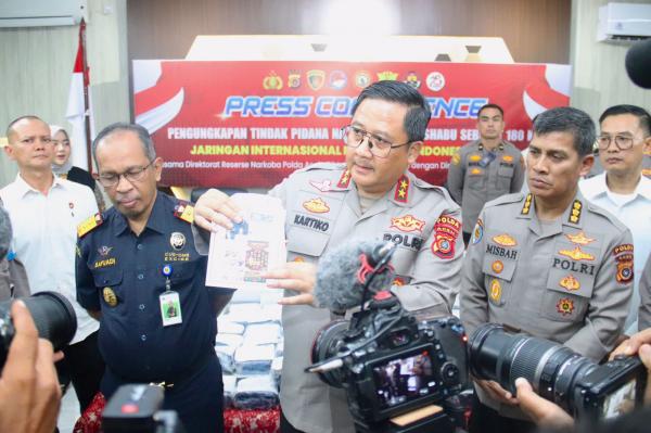 Polda Aceh Berhasil Ungkap Kasus Narkotika Jenis Sabu Jaringan Internasional, Barang Bukti Capai 180
