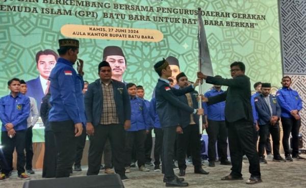 Sururi Sianipar Sah Dilantikan Menjadi Ketua Gerakan Pemuda Islam (GPI) Kabupaten Batu Bara
