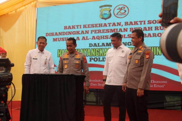 Polda Sulsel Gelar Bakti Sosial di Gowa, Gandeng Stakeholder dan Masyarakat