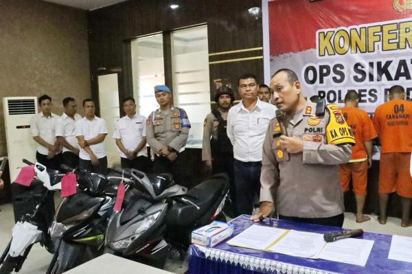 Operasi Sikat Toba 2024:  Polres Padangsidimpuan Ungkap Komplotan Pencurian Uang Ratusan Juta