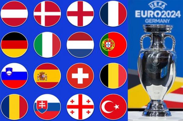 Jadwal dan Bagan 16 Besar Euro 2024: Jerman Hadapi Denmark, Prancis Lawan Belgia