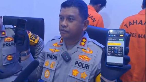 Polres Madina Cokok Dua Petani Nyambi Jadi Bandar Judi Togel Online