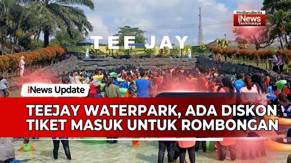 VIDEO: Mengisi Liburan Sekolah di TeeJay Waterpark Tasikmalaya, Ada Diskon Tiket  Masuk Rombongan