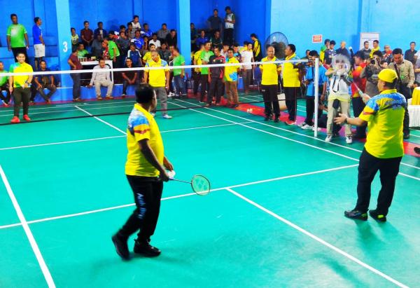 27 Klub Bulutangkis Aceh Barat Berlaga di Turnamen HUT Bhayangkara