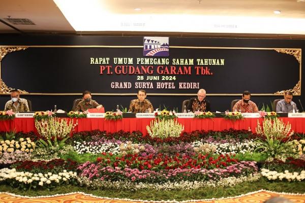 PT Gudang Garam Tbk Gelar RUPS Tahunan, Deviden Tidak Dibagikan ke Pemegang Saham