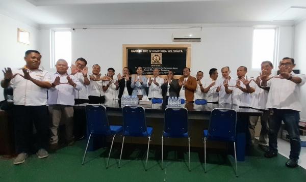 Peresmian Kantor DPC 4 Himperra Soloraya, Fokus Bangun Rumah MBR  Bersubsidi