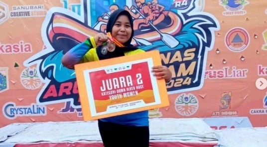 Putri Prajurit Yonif 5 Marinir Borong Prestasi di Kejurnas Arung Jeram Jakarta 2024