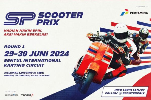 Scooter Prix 2024: Kompetisi Bergengsi Vespa Balap di Indonesia