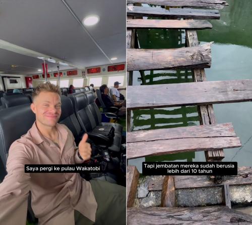 Viral Bule Asal Denmark Galang Dana untuk Perbaiki Jembatan Rusak di Indonesia