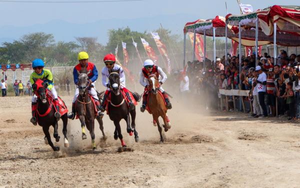 Pacuan Kuda Eyang Katong Ponorogo di Ikuti Ratusan Peserta, Ada Juga Kelas Andong