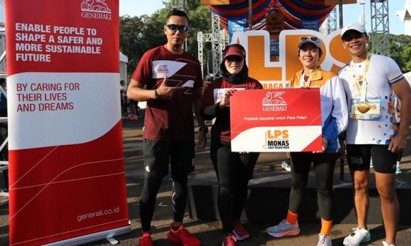 Dukung LPS Monas Half Marathon 2024, Generali Indonesia Berikan Proteksi Untuk Lima Ribu Pelari