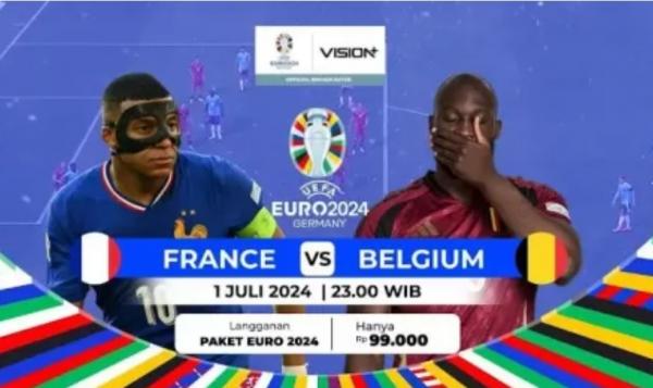 Jadwal Euro 2024: Big Match! Prancis vs Belgia, Ulangan Semifinal Piala Dunia 2018