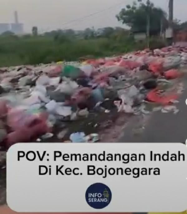 Aktivis Brantas Banten Soroti Tumpukan Sampah Liar di Bojonegara Kabupaten Serang