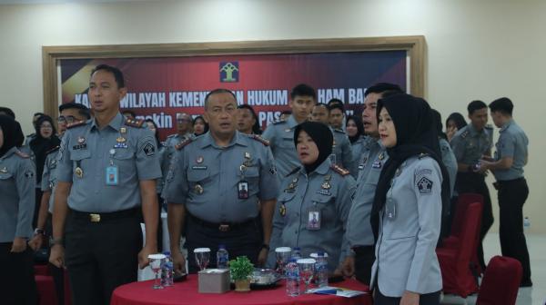 Kalapas Cilegon Dukung Upaya Pengendalian Gratifikasi di Kanwil Kumham Banten