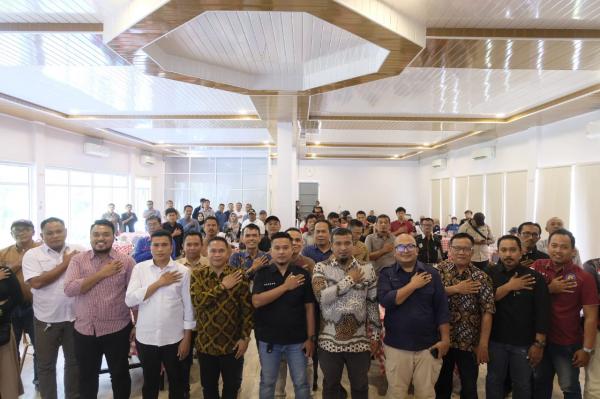 KPU Batu Bara Ajak Wartawan Dukung dan Sukseskan Pilkada