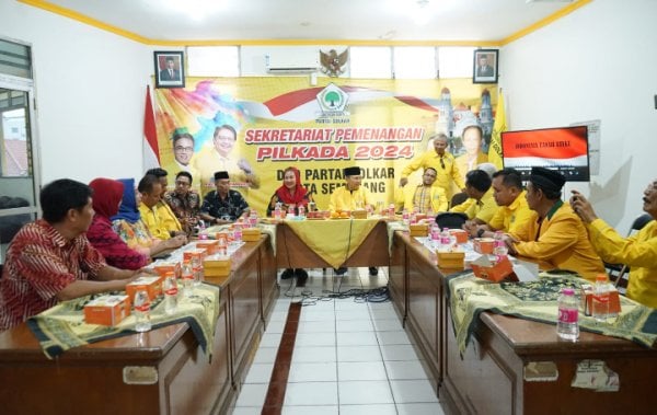 Jelang Pilwakot, Mbak Ita Lakukan Komunikasi dengan DPD Partai Golkar Kota Semarang