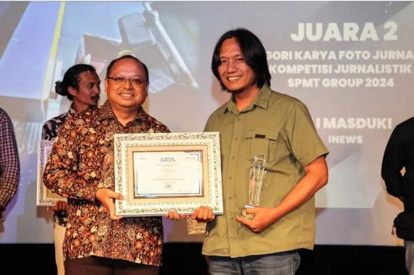 Pelindo Gelar Anugerah Kompetisi Jurnalistik SPMT 2024, Jurnalis iNewsSurabaya.id Sabet Juara Dua