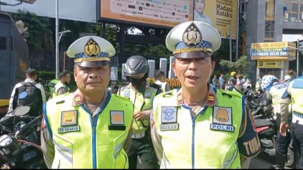 Razia di Sejumlah Titik, Sat Lantas Polrestabes Palembang Sita 13 Sepeda Motor