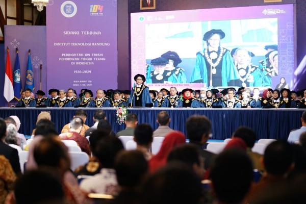 ITB Gelar Sidang Terbuka Peringatan 104 Tahun PTTI
