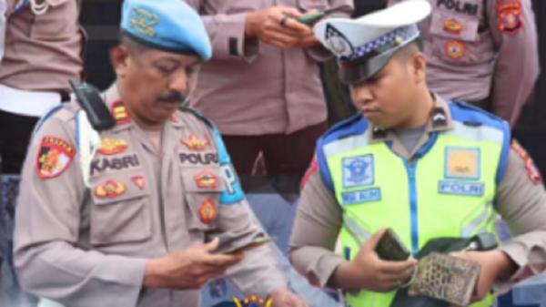 Cegah Judi Online, Handphone Personel Polresta Samarinda Dirazia