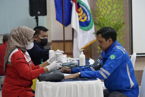 Sebagai Bentuk Kepedulian Sosial PT PLN Indonesia Power UBP Banten 1 Suralaya Gelar Donor Darah