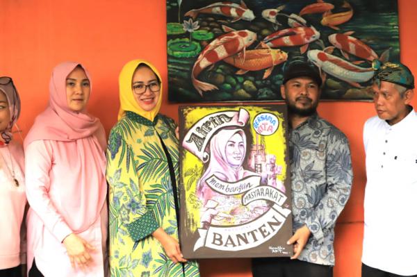 Seniman se-Kota Tangsel Doakan Airin Menjadi Gubernur Banten