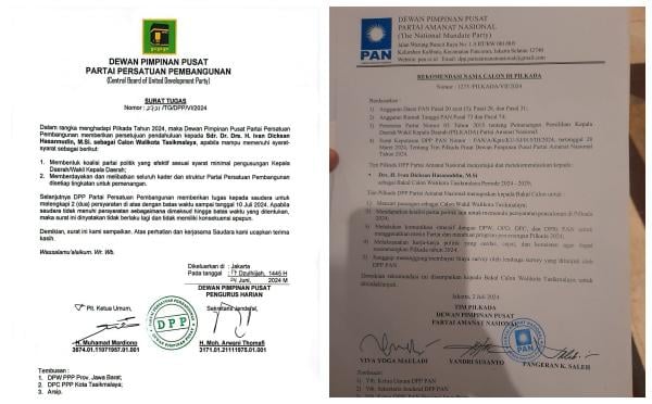 Perbedaan Surat Tugas, Rekomendasi dan SK Partai Bagi Calon Kepala Daerah Tasikmalaya: Pahamilah!