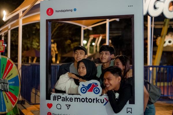 Honda Premium Matic Day Semarakkan Saloka Fest 2024, Datangkan Motor Listrik EM1 e: