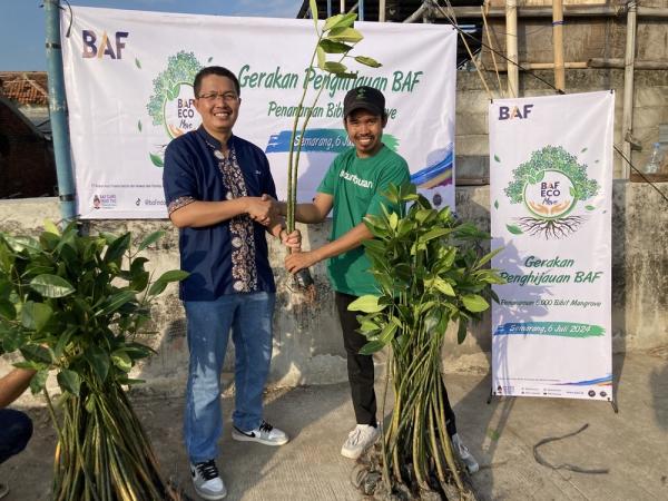 Lestarikan Ekosistem Pesisir, BAF Donasikan Puluhan Ribu Bibit Mangrove di Tahun 2024