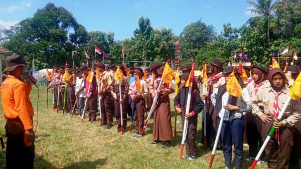 Ratusan Anggota Pramuka di Boyolali ikuti Jambore Cabang SMP/ MTs ke VII