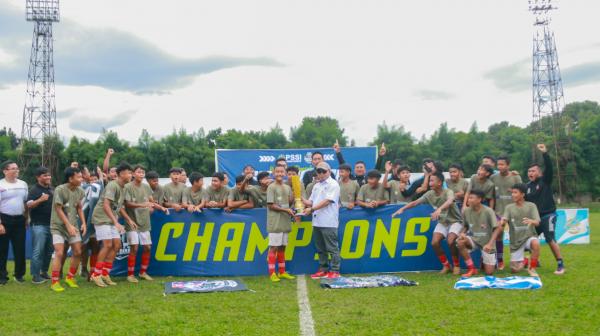 Tim Sepakbola U-14 Kota Bogor Ukir Sejarah, Jadi Kampiun Kejurda PSSI Jabar