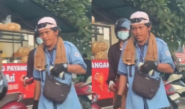 Tukang Parkir Mirip Bruno Mars bikin Heboh, Netizen Sebut Lagi Kerja Freelance 