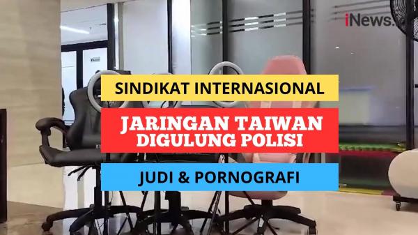 Sindikat Judi dan Pornografi Online Jaringan Taiwan, Akhirnya Digulung Polisi  