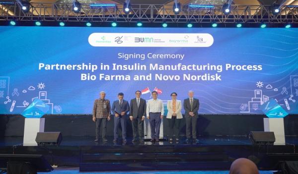 Novo Nordisk dan Bio Farma Kerja Sama Produksi Insulin Atasi Diabetes