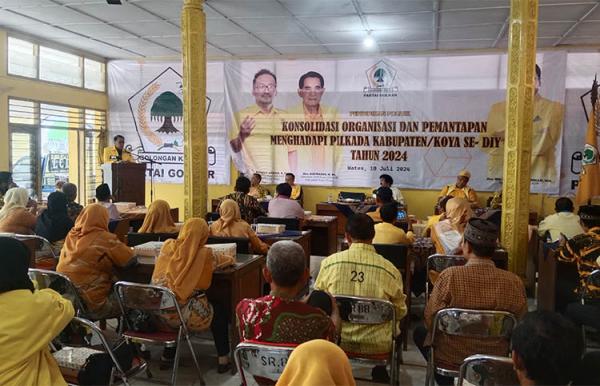 Partai Golkar Kulonprogo Konsolidasi Jelang Pilkada 2024, Survei Paslon Segera Digelar