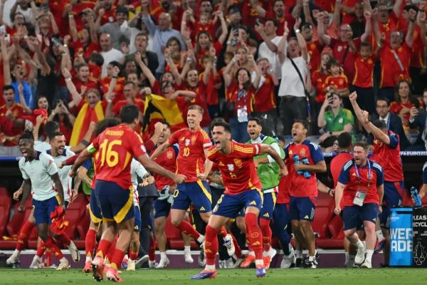 Menang Dramatis, Spanyol Melaju ke Final Euro 2024