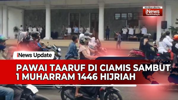 VIDEO: Kemeriahan Pawai Taaruf Sambut Tahun Baru Islam 1 Muharram 1446 Hijriah di Ciamis