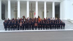 Jokowi Melepas Kontingen  Indonesia ke Olimpiade Paris 2024, Ini Pesannya untuk  Atlit !
