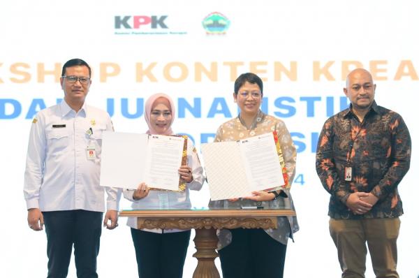 Hadir di Semarang, KPK Bekali Pelatihan Jurnalistik dan Produksi Konten Kreatif Antikorupsi