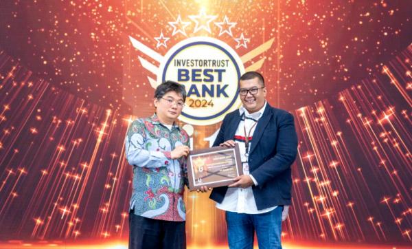 Miliki Performa Mengesankan Sepanjang Tahun 2023, Bank DKI Raih Penghargaan Best Bank 2024