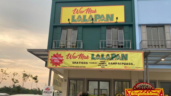 WarMak Lalapan Kental Rasa Masakan Sunda, Gratis Tambah Nasi, Lalapan dan Sambal ​​​​​​​Sepuasnya