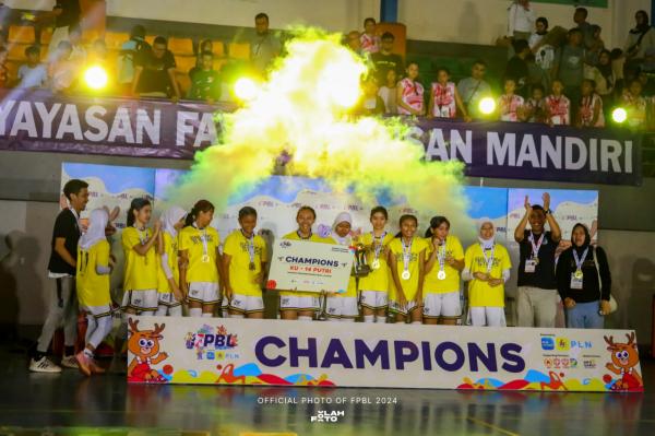 Tim Basket Galaxy Stars Bogor Sapu Bersih Gelar Juara FPBL 2024 di Garut