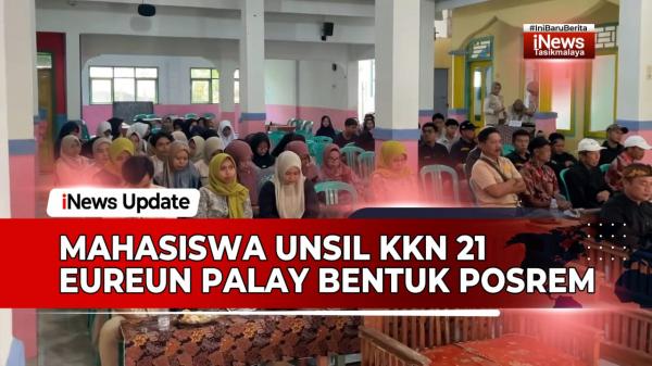 VIDEO: Mahasiswa Unsil Tasikmalaya Kelompok KKN 21 Eureunpalay Bentuk Posrem Sahaja di Mekar Asih