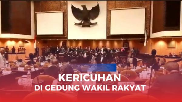 Ricuh di Gedung Wakil Rakyat