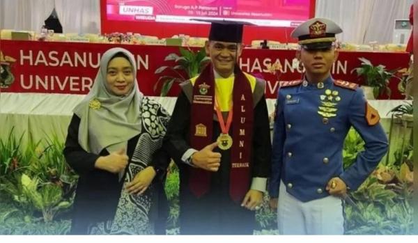 Inilah Kolonel Anton Pallaguna, Perwira TNI AU Lulus Summa Cumlaude dengan IPK Sempurna 4 di Unhas