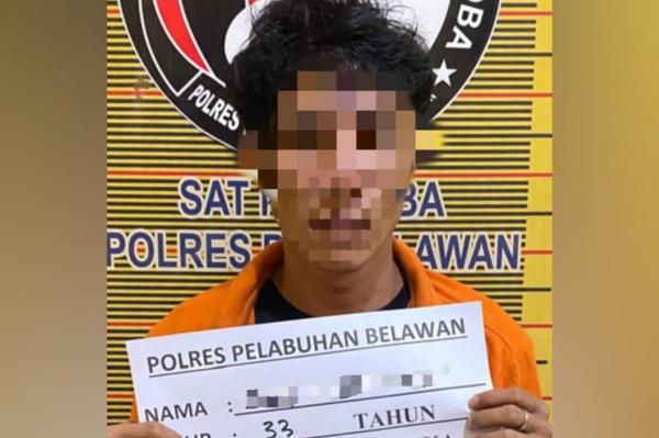 Polisi Gerebek Lokasi Peredaran Narkoba di Medan Marelan, 1 Pengedar dan 4 Pengguna Diamankan