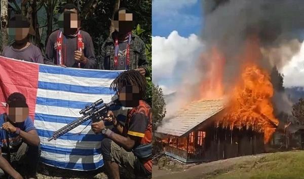 OPM Kembali Melakukan Teror di Papua, Bakar Sekolah di Okbab Pegunungan Bintang