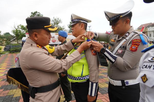 Kapolres Tasikmalaya Kota Pimpin Apel Gelar Pasukan Operasi Patuh Lodaya 2024