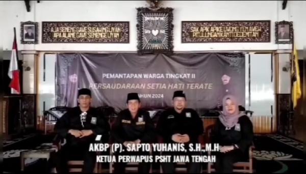 Ketua Perwapus PSHT Jateng Sapto Yuhanis, Bicara Soal Pilkada 2024